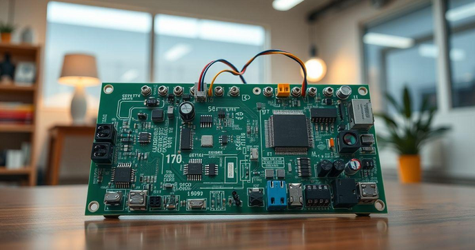 Placa de circuito impresso universal &eacute; a solu&ccedil;&atilde;o ideal para projetos eletr&ocirc;nicos vers&aacute;teis e eficientes