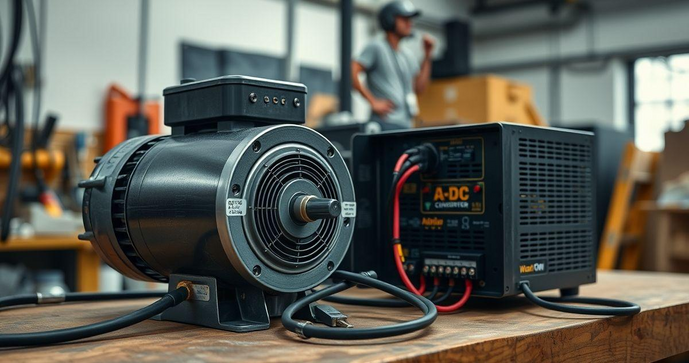 Conversor CA CC para motor CC: Como Escolher e Instalar Corretamente